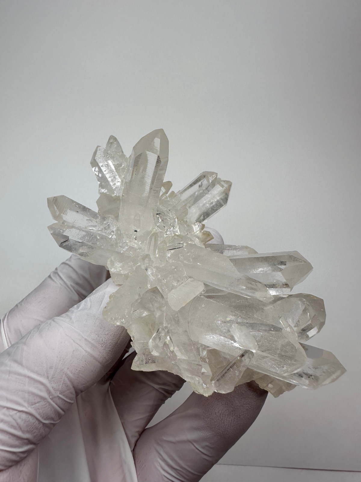 Top Quality Large Optical Clear Arkansas Quartz Crystal Cluster