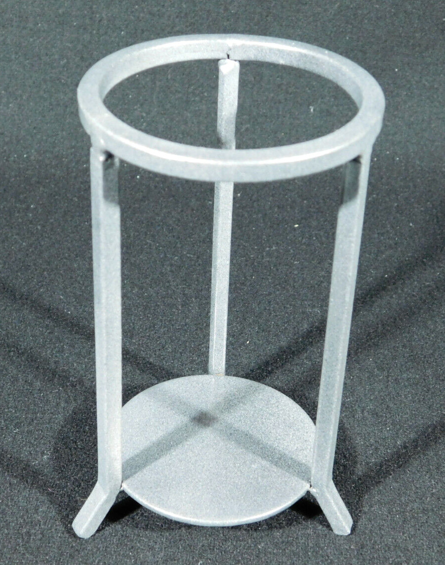 Sphere Display Stand Dark Silver Tall Medium Size
