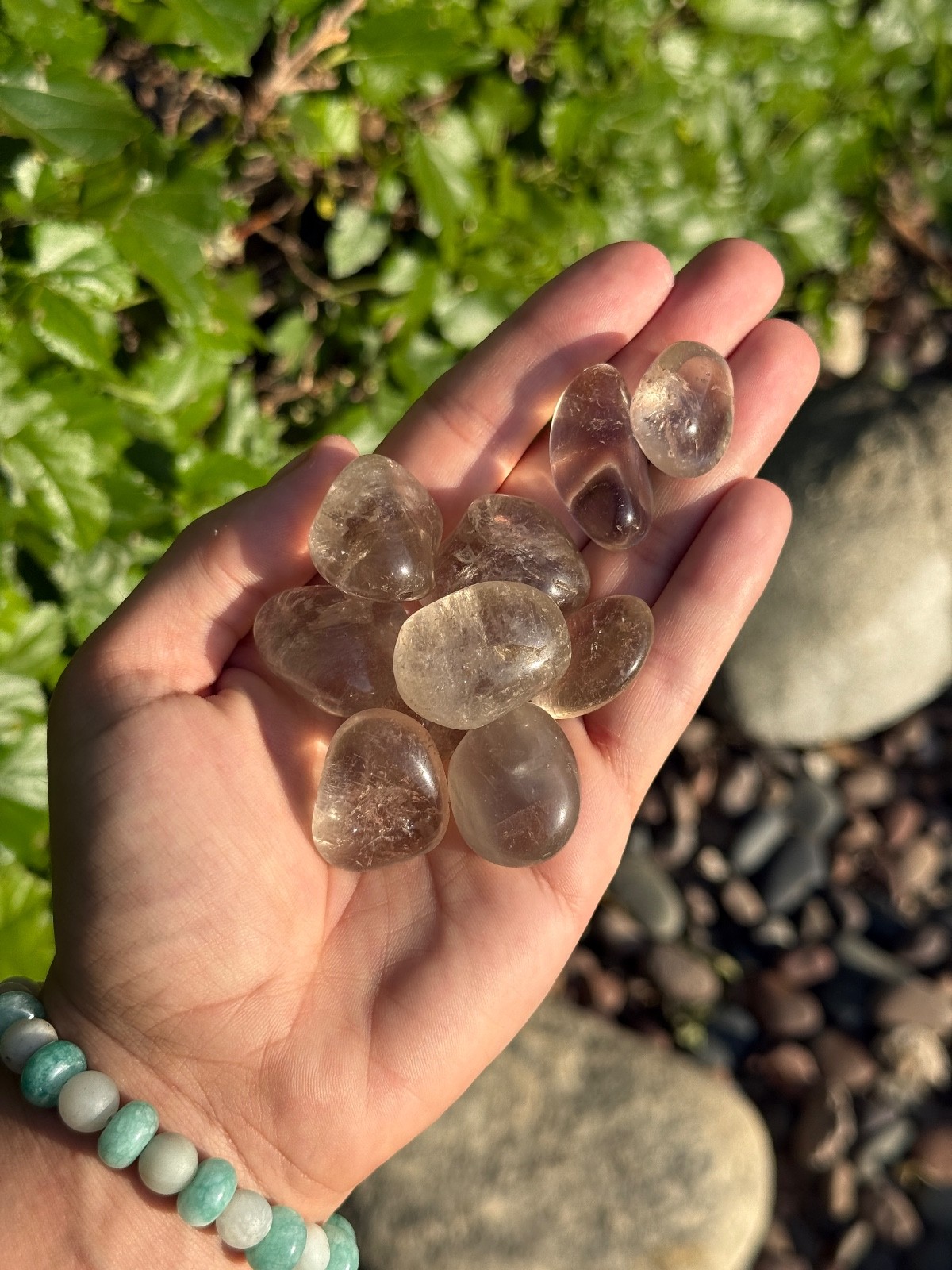 Bulk Wholesale Lot 1/2 Pound Tumble Crystals – Mixed, Carnelian, Tigers eye, ETC
