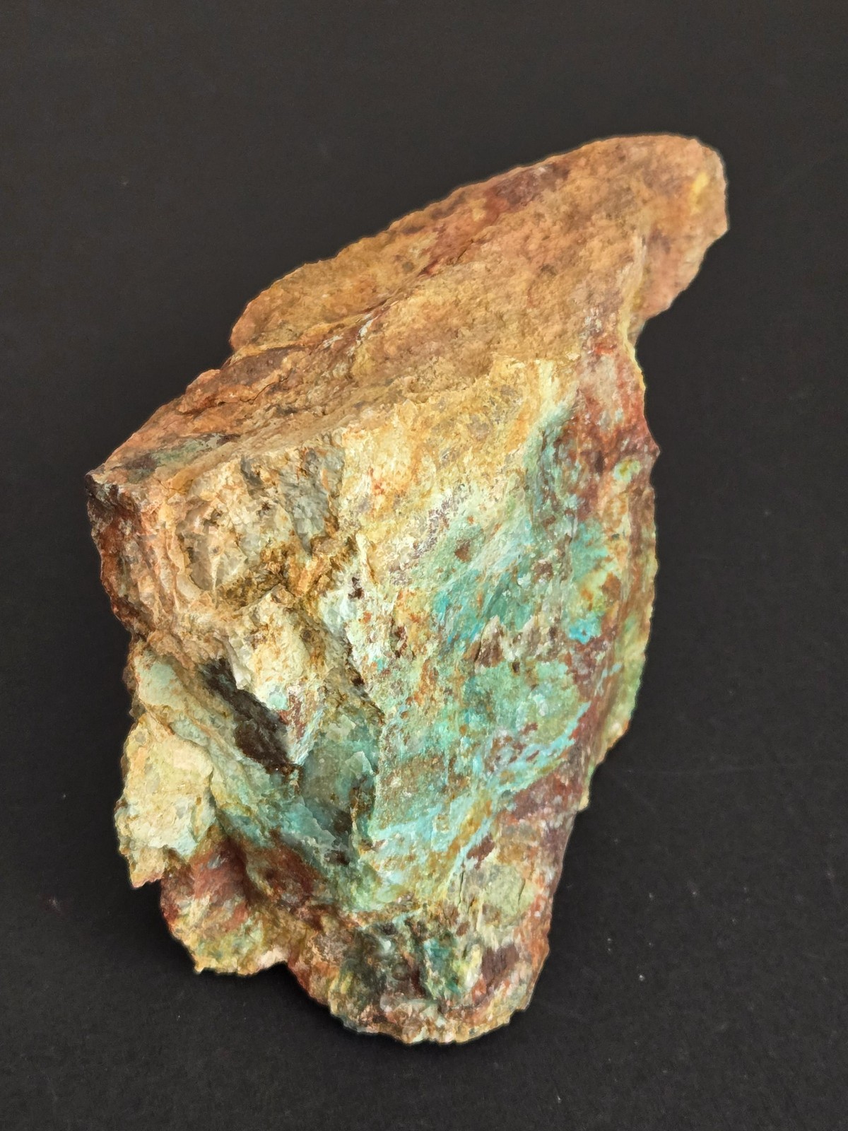 Blue Basin Mine Copper Ore 984g Chrysocolla Nevada Large Display Specimen