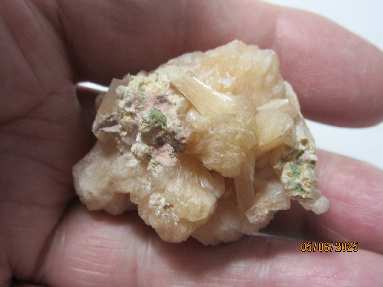 Pink Heulandite 1 5/8″ Quartz Cluster Collectible PHCMC-2s-145