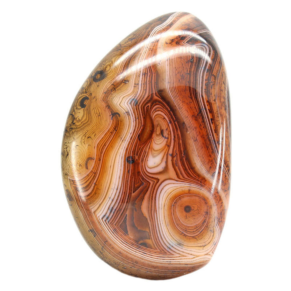 Natural 10Pcs Silk Banded Lace Agate Crystal Sardonyx Carnelian Stone Wholesale