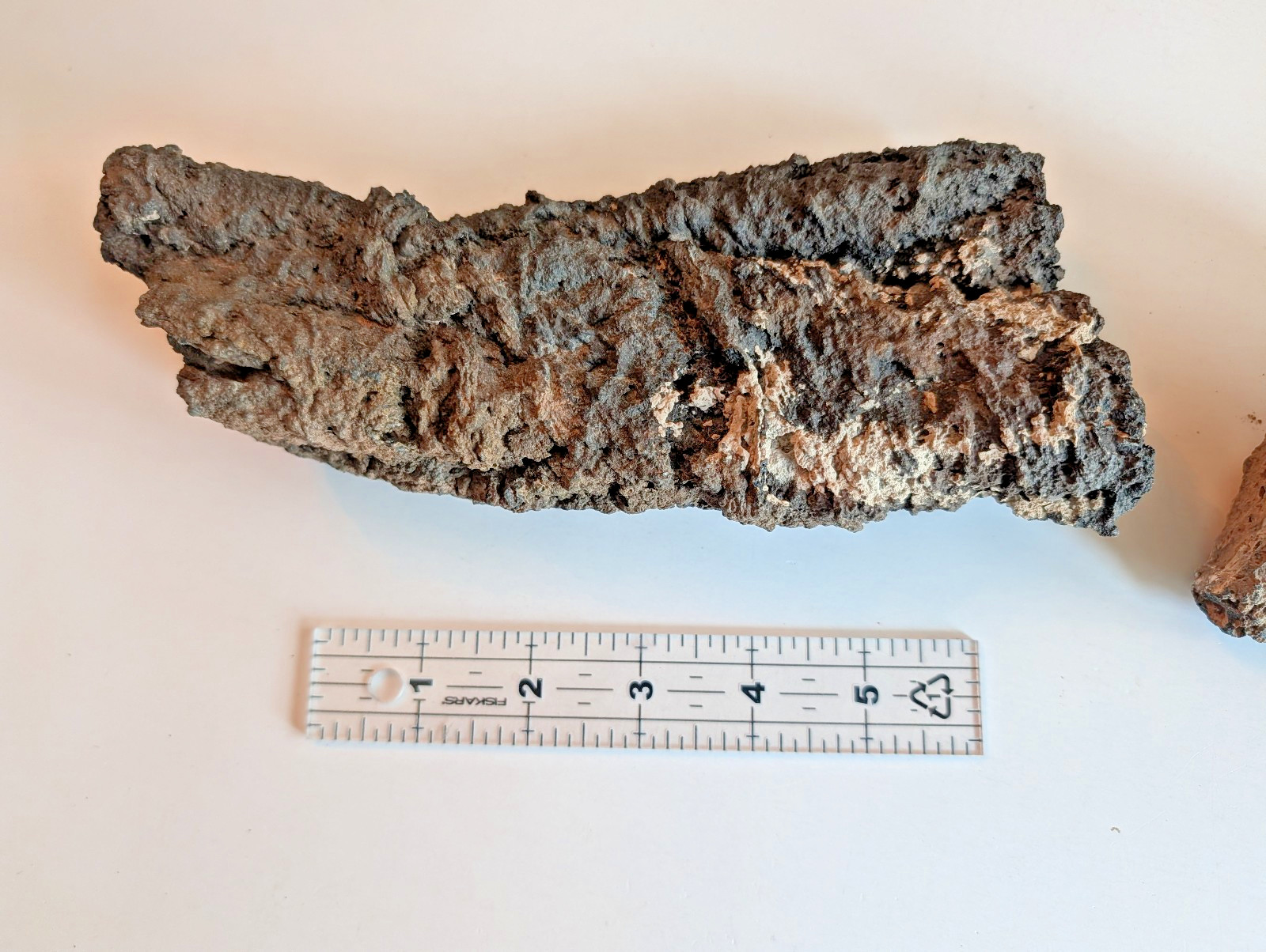 Vintage 1978 New Mexico Pahoehoe Rope Lava Rock Specimen Lot El Malpais Grants