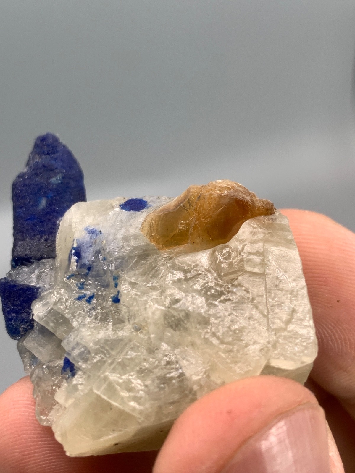 30g Afghanite Crystal on Matrix Badakhshan Afghanistan Mineral Specimen