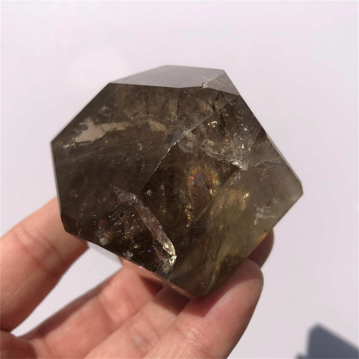 300g Natural Smoky Quartz Mineral Quartz Crystal Mineral Reiki healing