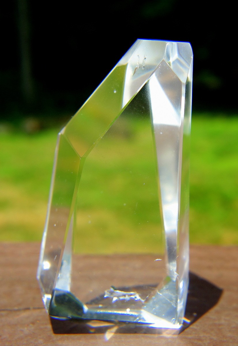 Polished Lemurian Quartz Free Form Crystal