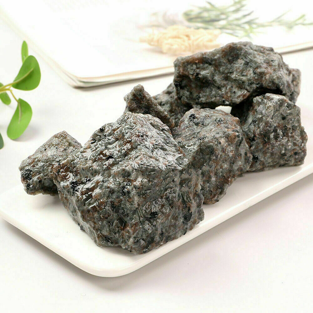Raw Rough Natural Yooperlite Flame Fire Stone Mineral Crystal Decoration 100g