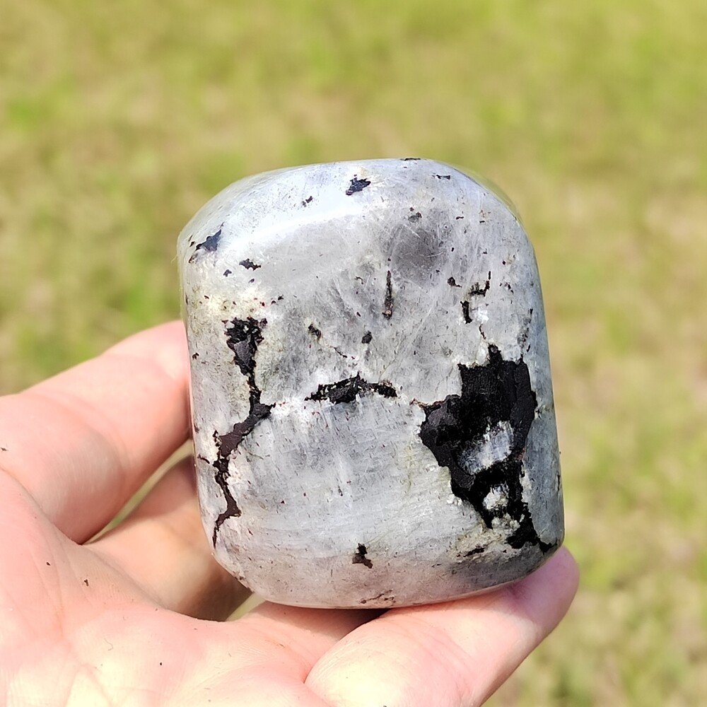 AAA+Natural Labradorite Quartz Crystal Spectrolite Mineral Specimen Healing 283g