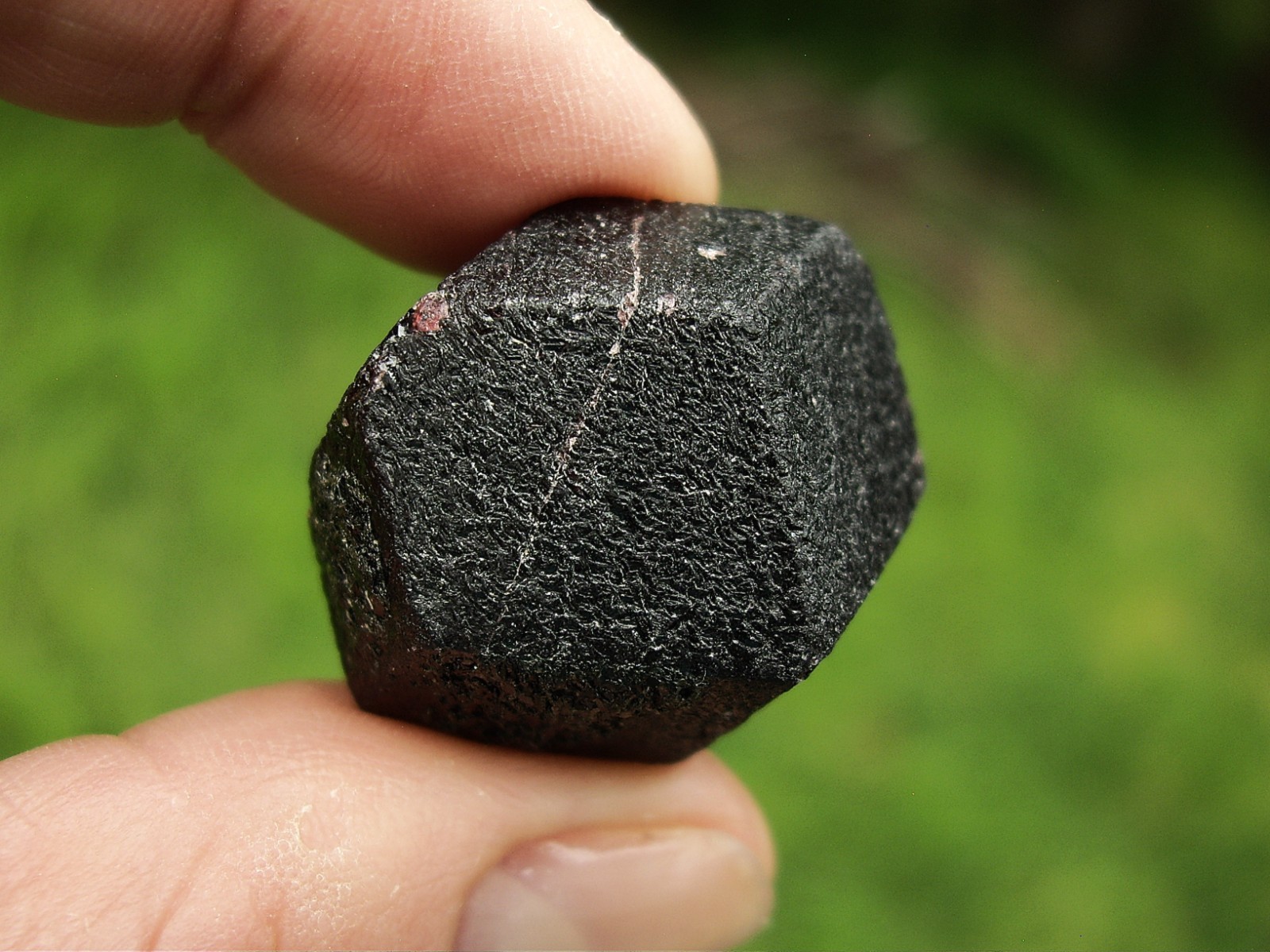 Deep Red Medium Large Garnet Crystal (Almandine ) 29.8g