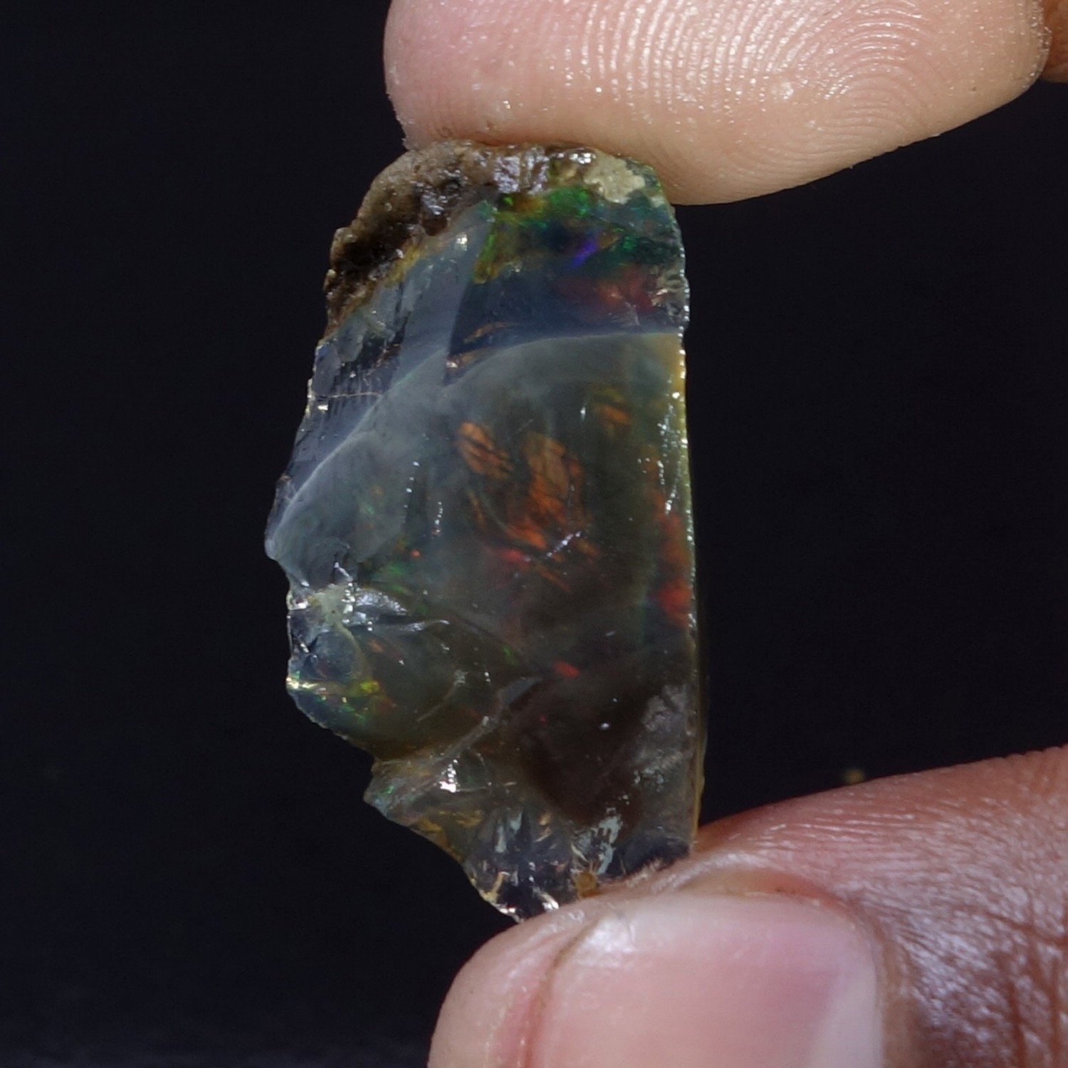 16.00 Cts 100% Natural Welo Fire Ethiopian Oil Opal Rough Cab Gems Ring Nacklace