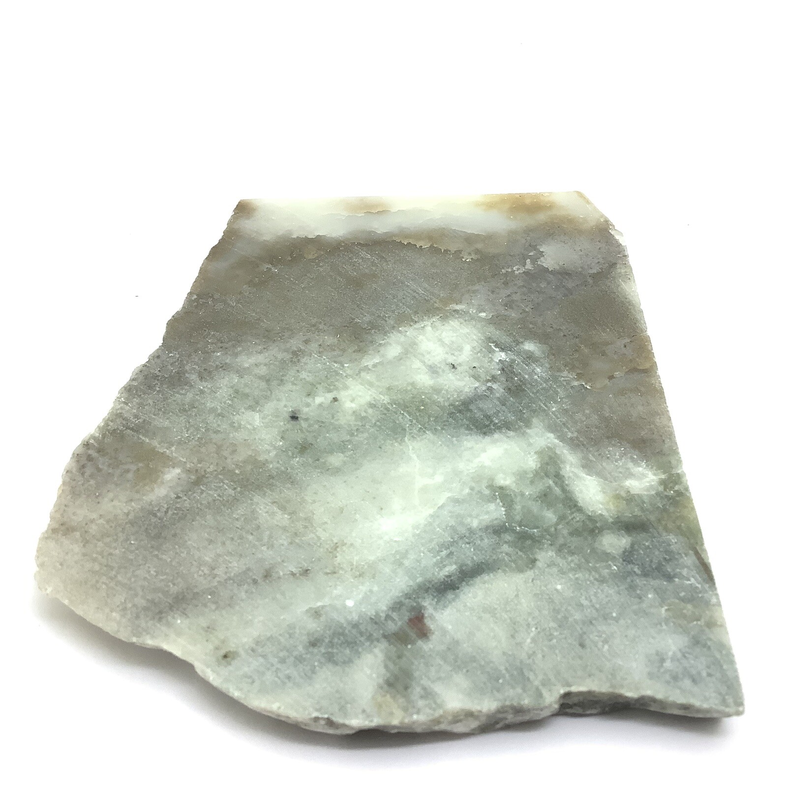 Siberian Jade Slab Honey Brown White Nephrite Jade Lapidary Vitim River Siberia