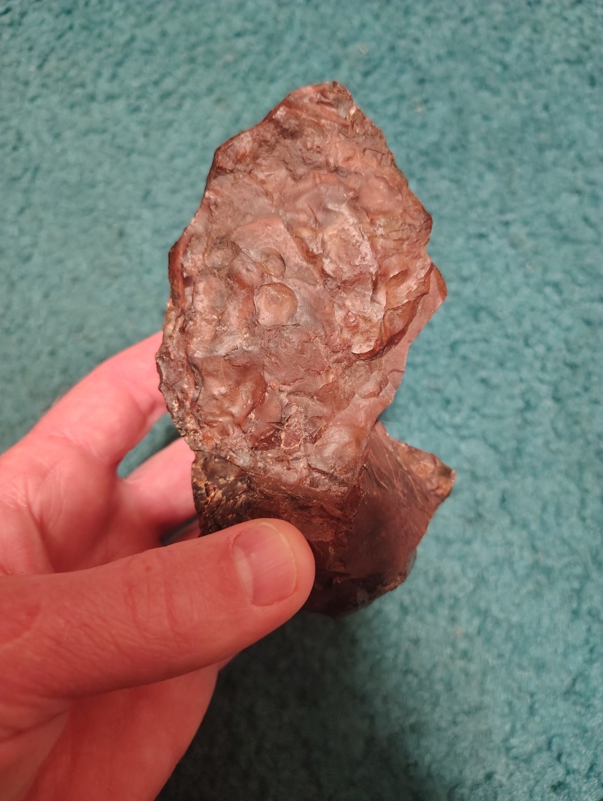 100% NATURAL Druzy Red Plume Agate/jasper/Quartz multi-color approx.6in 1lb 10oz