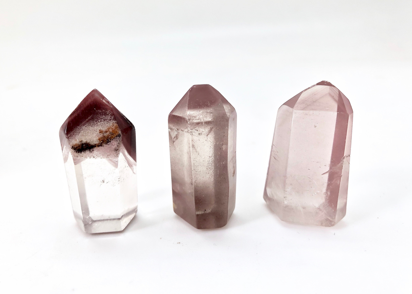 Lithium Quartz Point, Polished Natural Lithium Quartz from Minas Gerais, Brazil