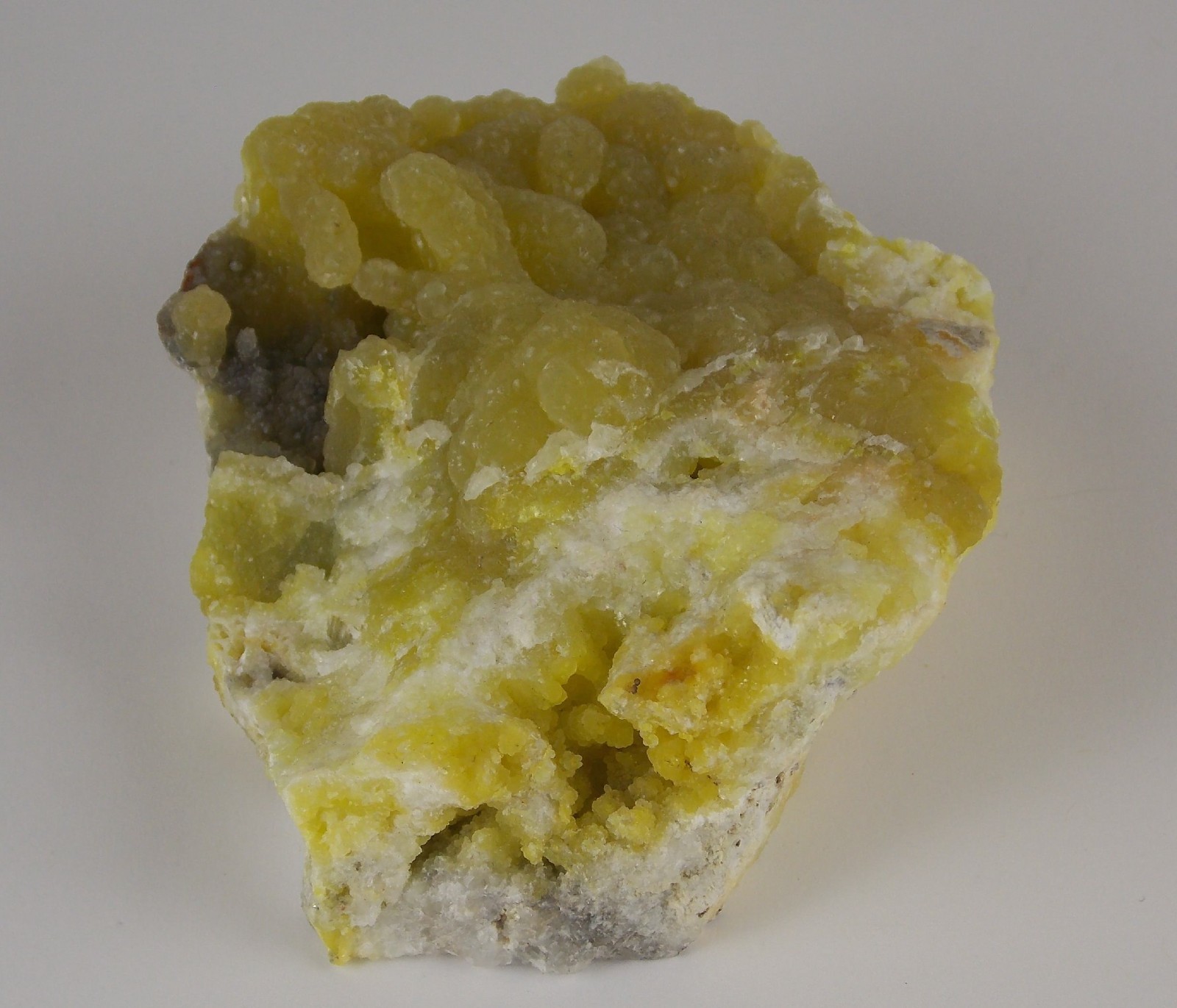 LEMON YELLOW SMITHSONITE – 8.3 cm – MONTE CRISTO MINE, RUSH, ARKANSAS 29218