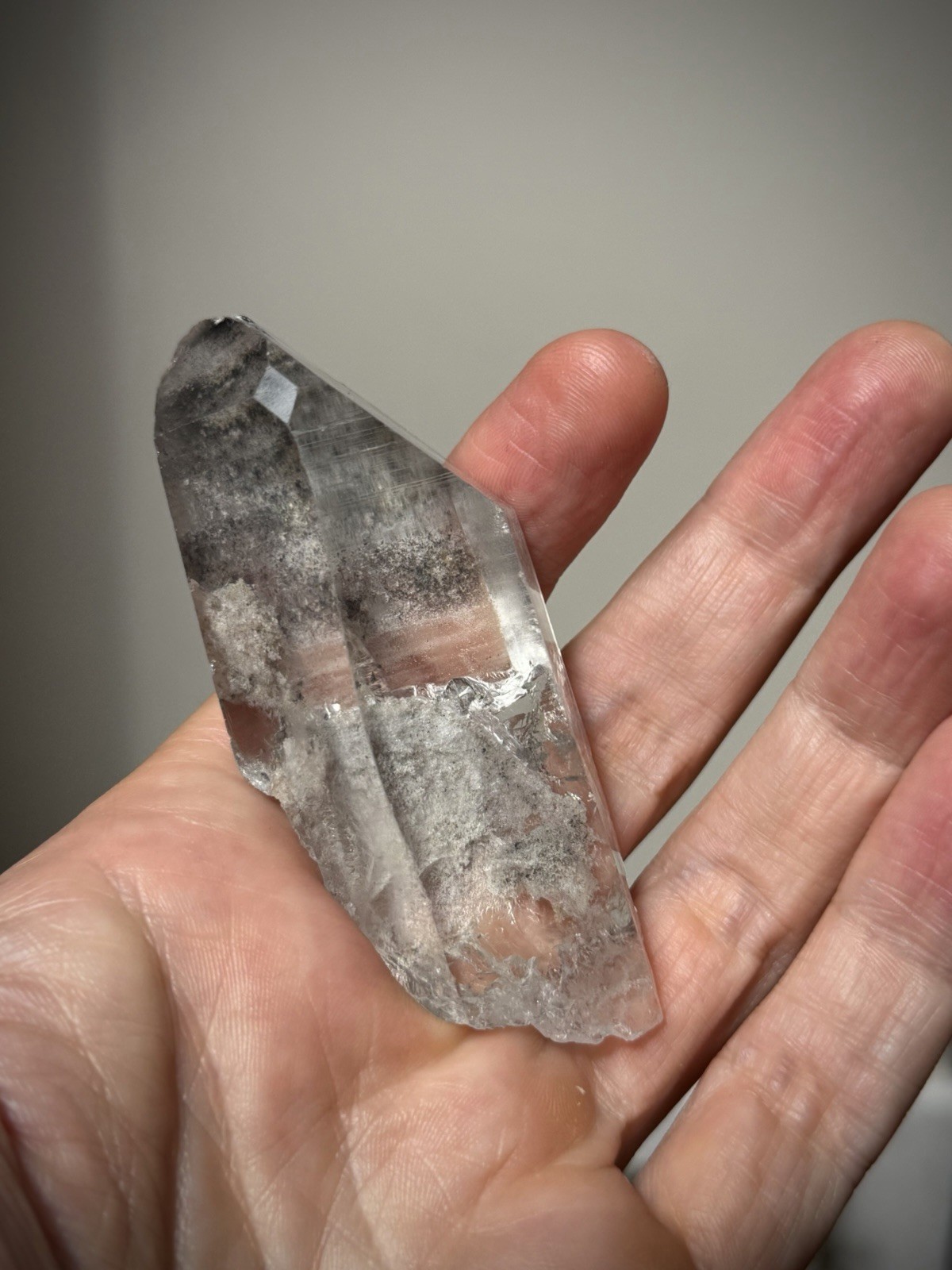Inclusion Quartz Crystal Scenic Quartz Lemurian Quartz Window Quartz Brazil