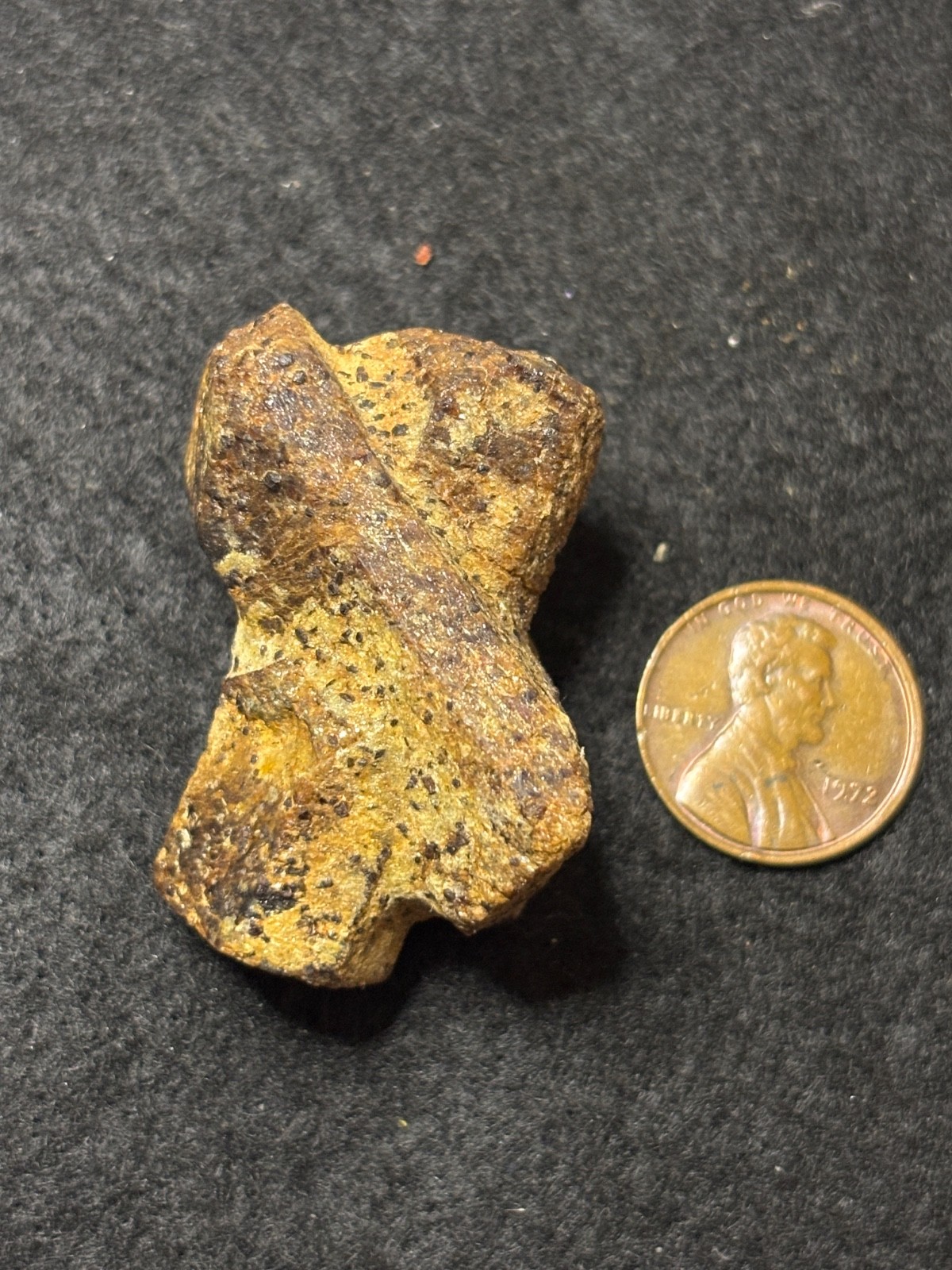 Staurolite Crystal Fairy Cross St Andrew’s Cross Fannin County Georgia 1.75”Inch