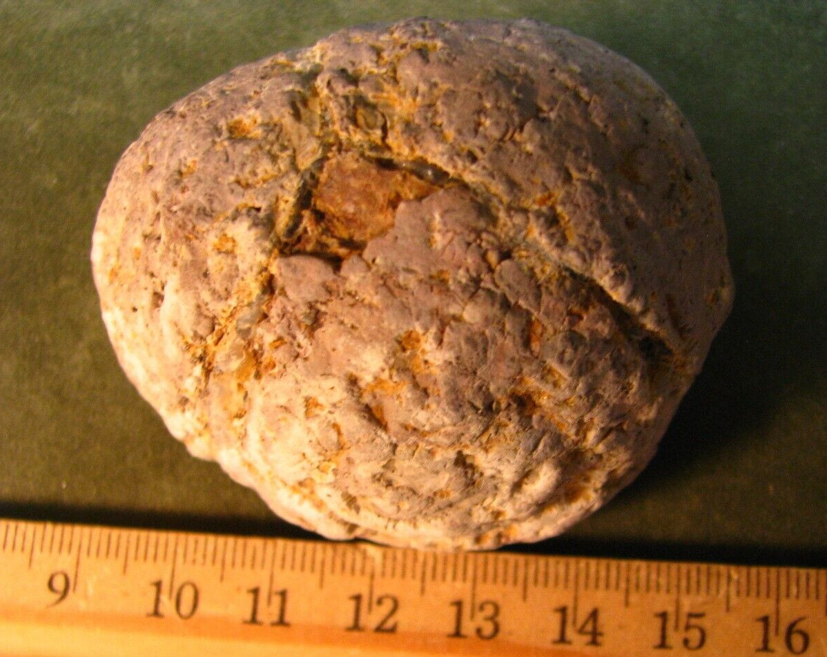 4.7oz 2.4in 133g AGATE GEODE HALF QUARTZ CRYSTALS NOT POLISHED #307