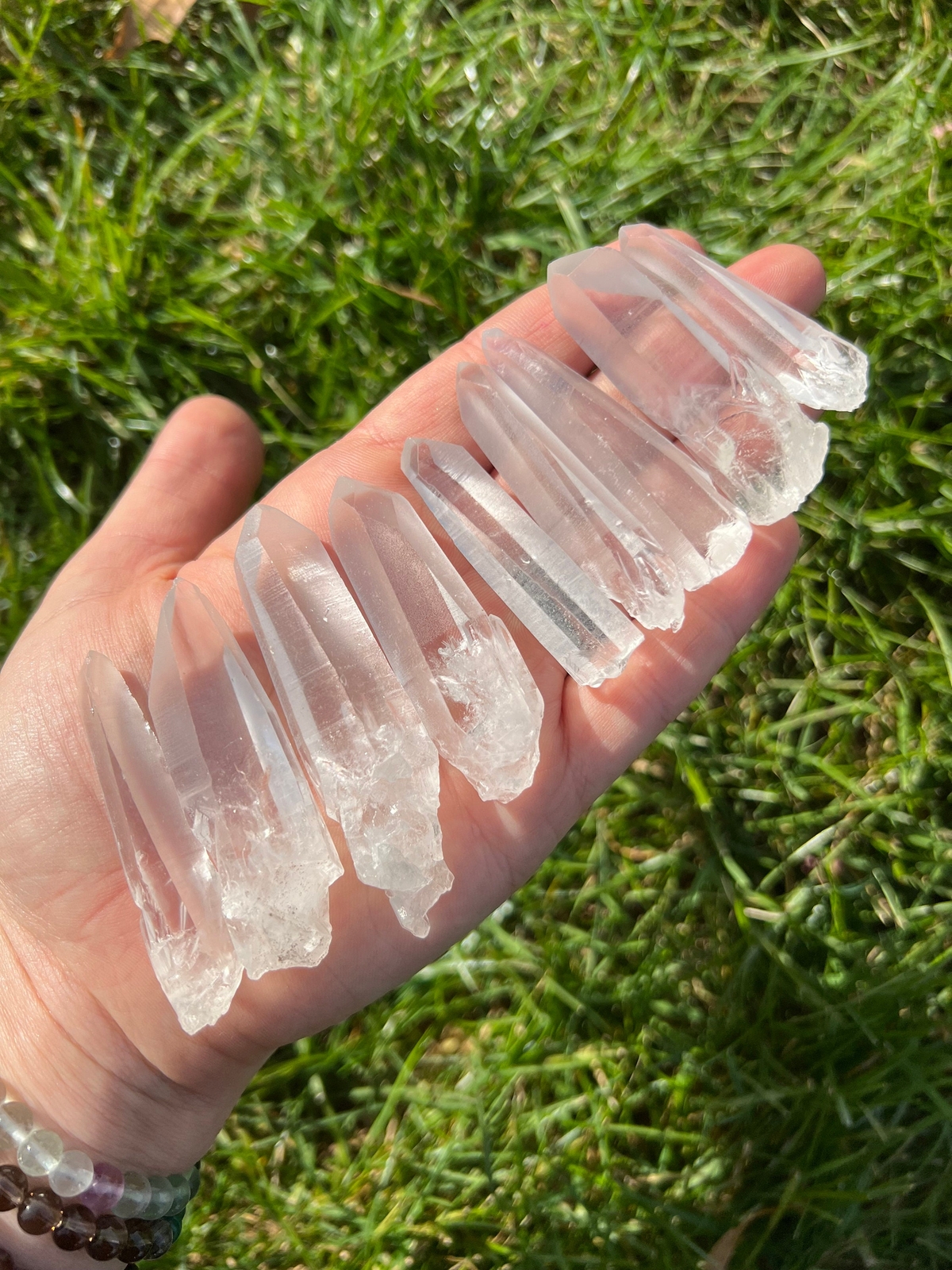 Lemurian “Seed” Quartz Crystal Point, Lemurian Quartz from Minas Gerais, Brazil