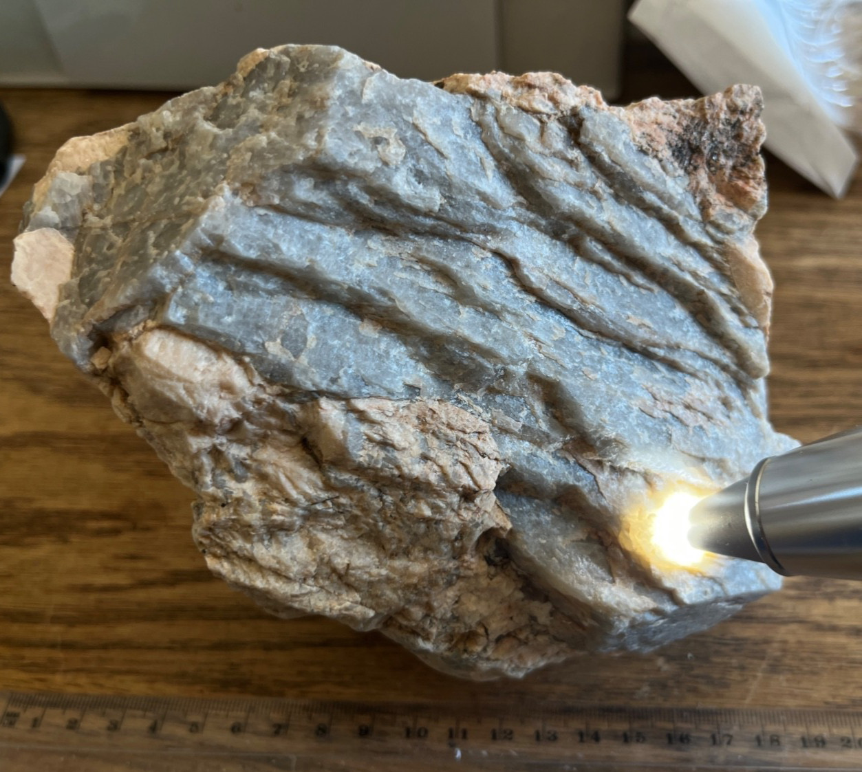Natural Pegmatite Quartz Feldspar Specimen Raw Rock Morongo Valley CA 5.13 lbs