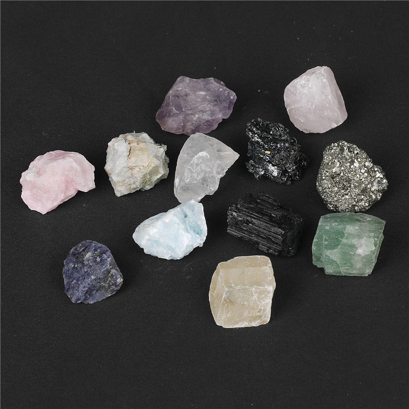 Minerals of the World 12 Pcs Natural Mineral Specimen Collection *1PCS