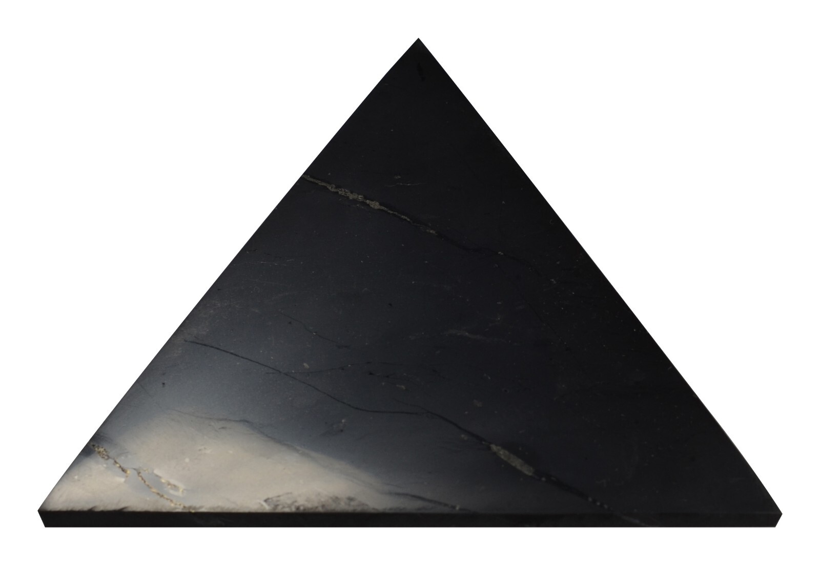 Shungite World Shungite Pyramid – Various sizes ( Polished or Unpolished )