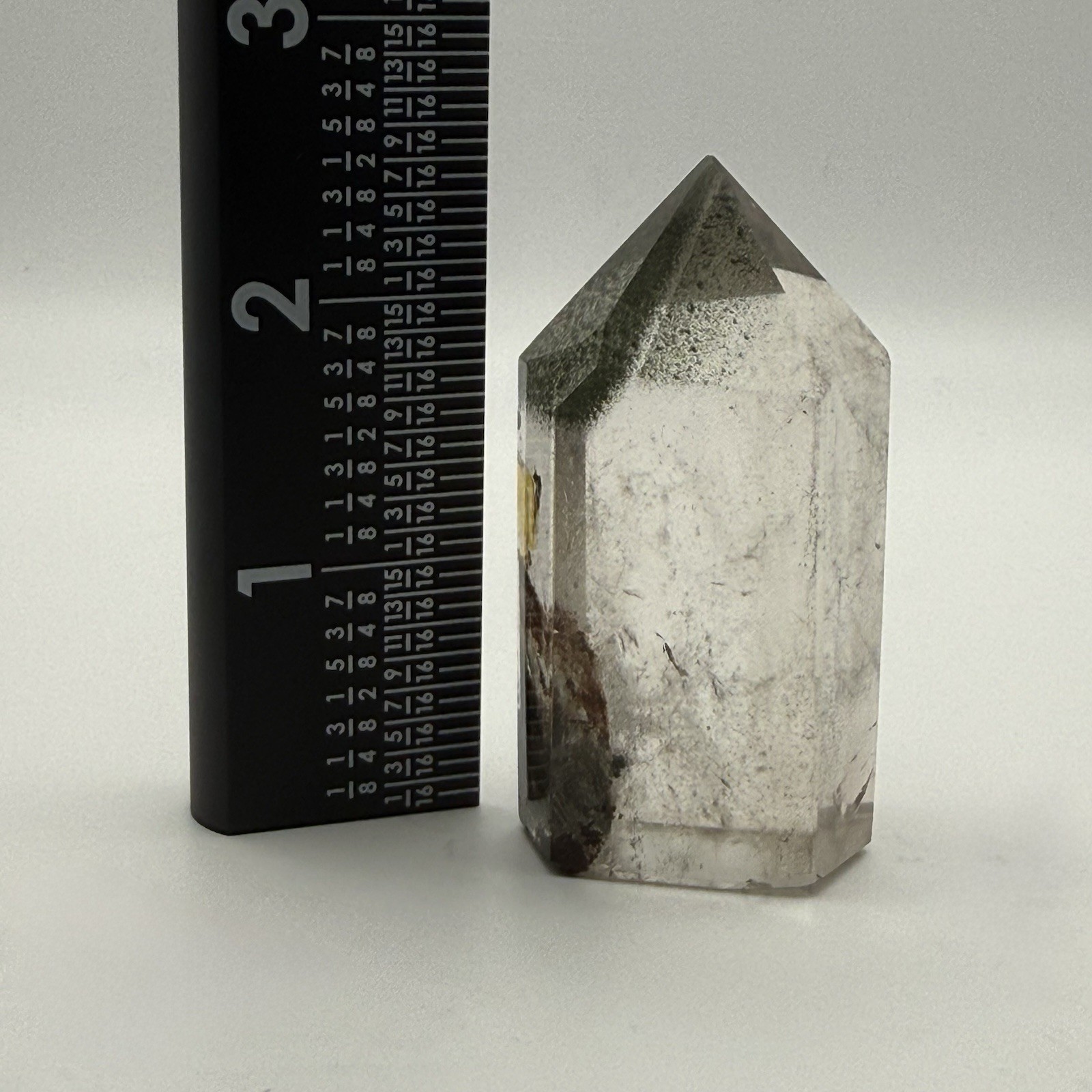 Polished Crystal Clear Garden Quartz Tower, approx 2 1/2”