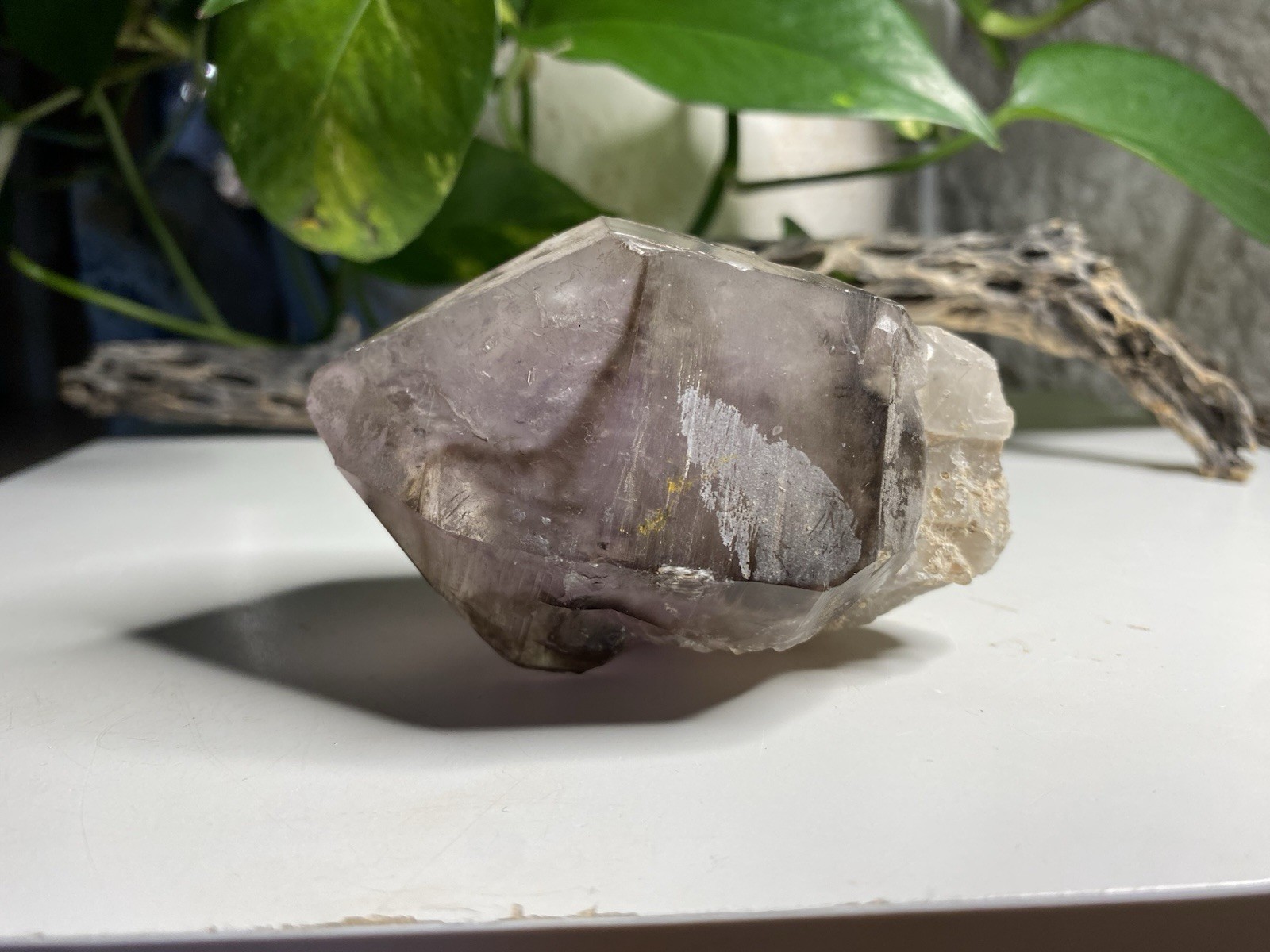269 Gram Large Smoky Amethyst Scepter – Namibia, Africa