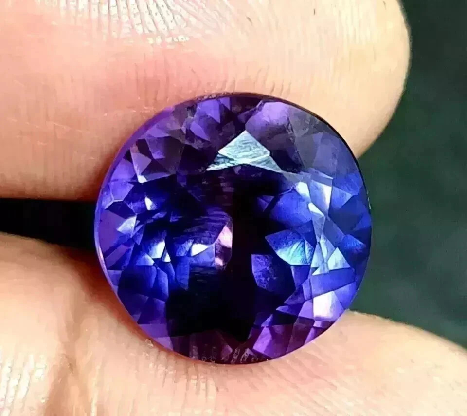 Flawless Natural Rare Blue Sapphire Round Cut 9 Ct+ Certified Gemstone