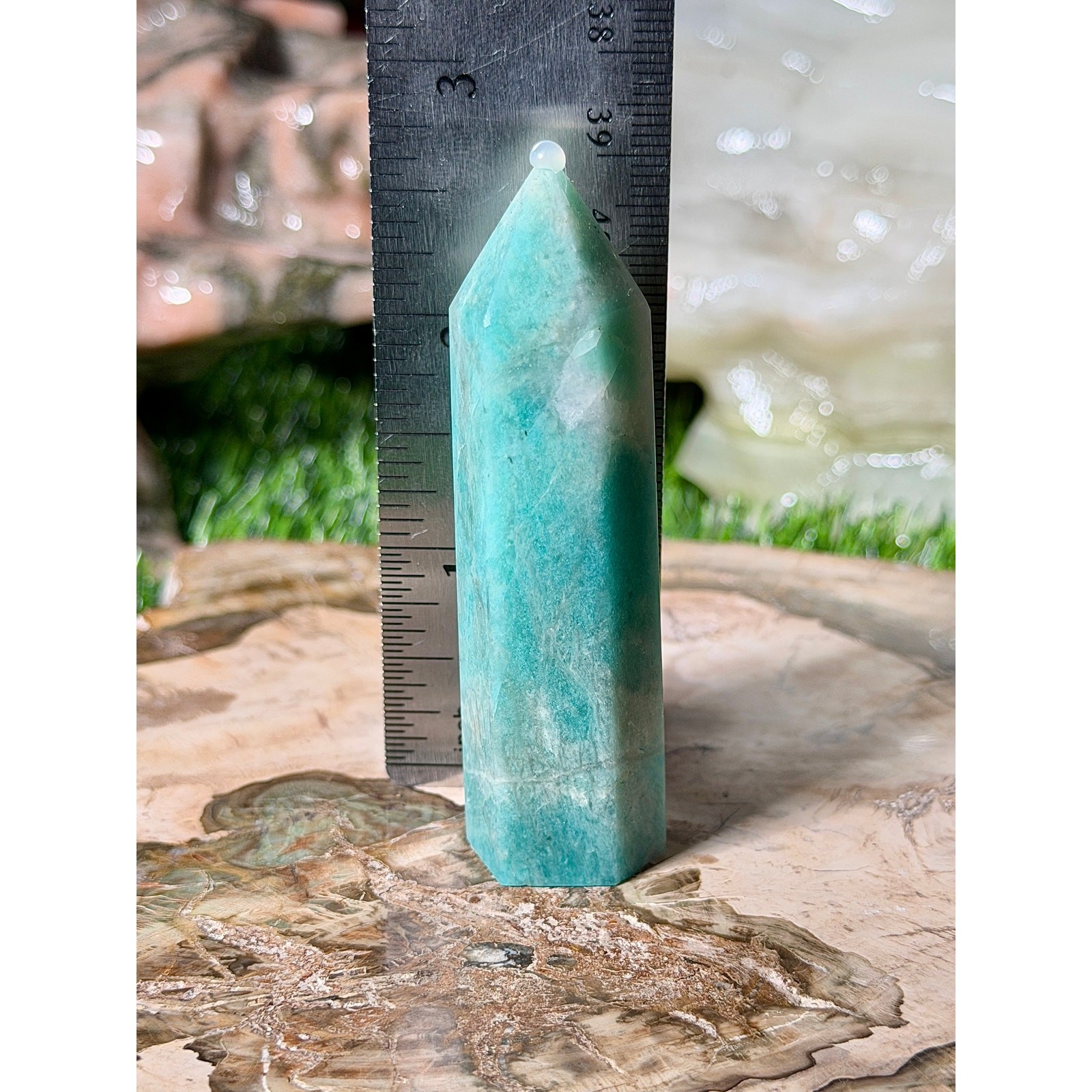 Amazonite Crystal Tower 2.75in 1.6oz