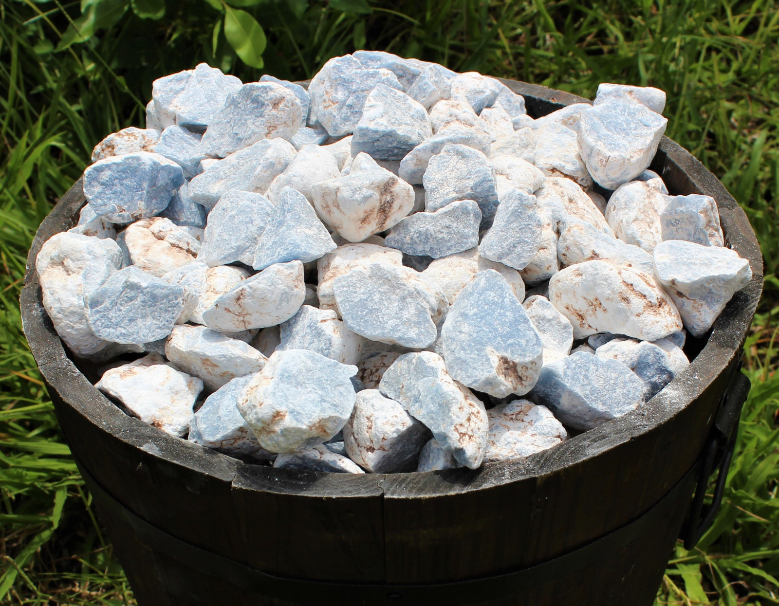 5 lb Bulk Blue Rough Natural Angelite Crystal Stone Raw Crystal Mineral Peru