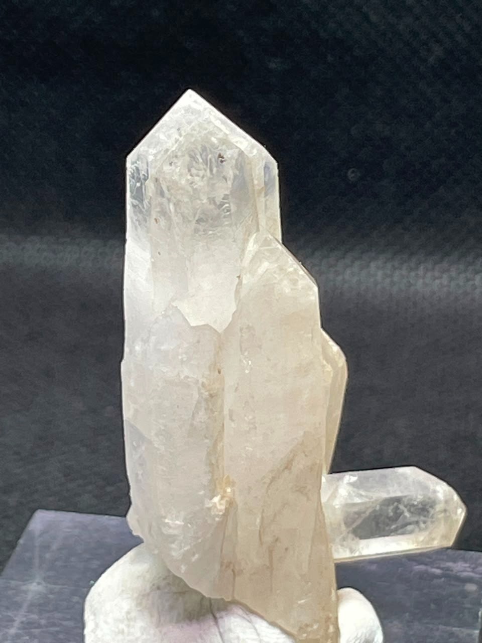 Clear Quartz Crystal Cluster 17.51g Terminated Natural Quartz Point Mineral Pak