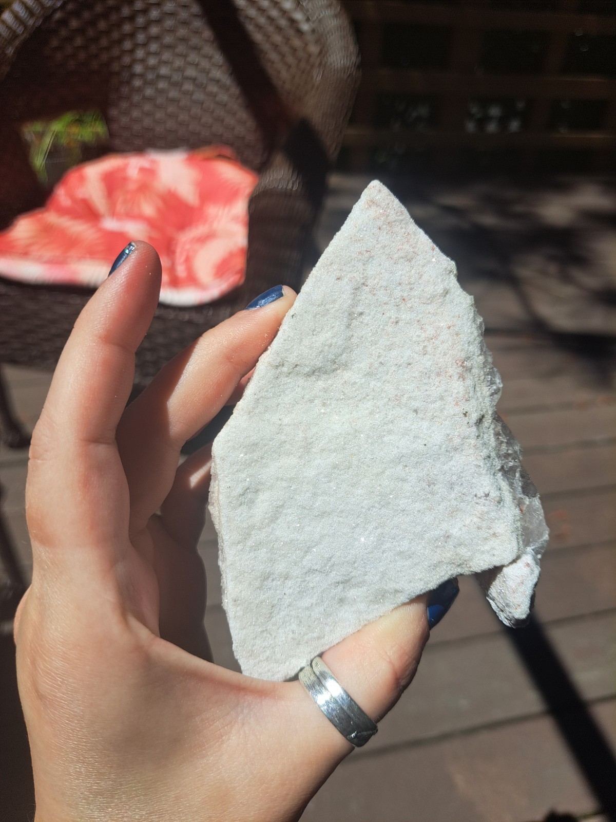 Pink Lemurian Quartz Cluster