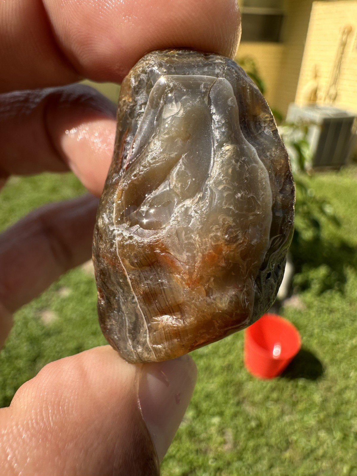 3.65 oz Lake Superior Agate Lapidary Lot 5 Multicolor Beauty’s