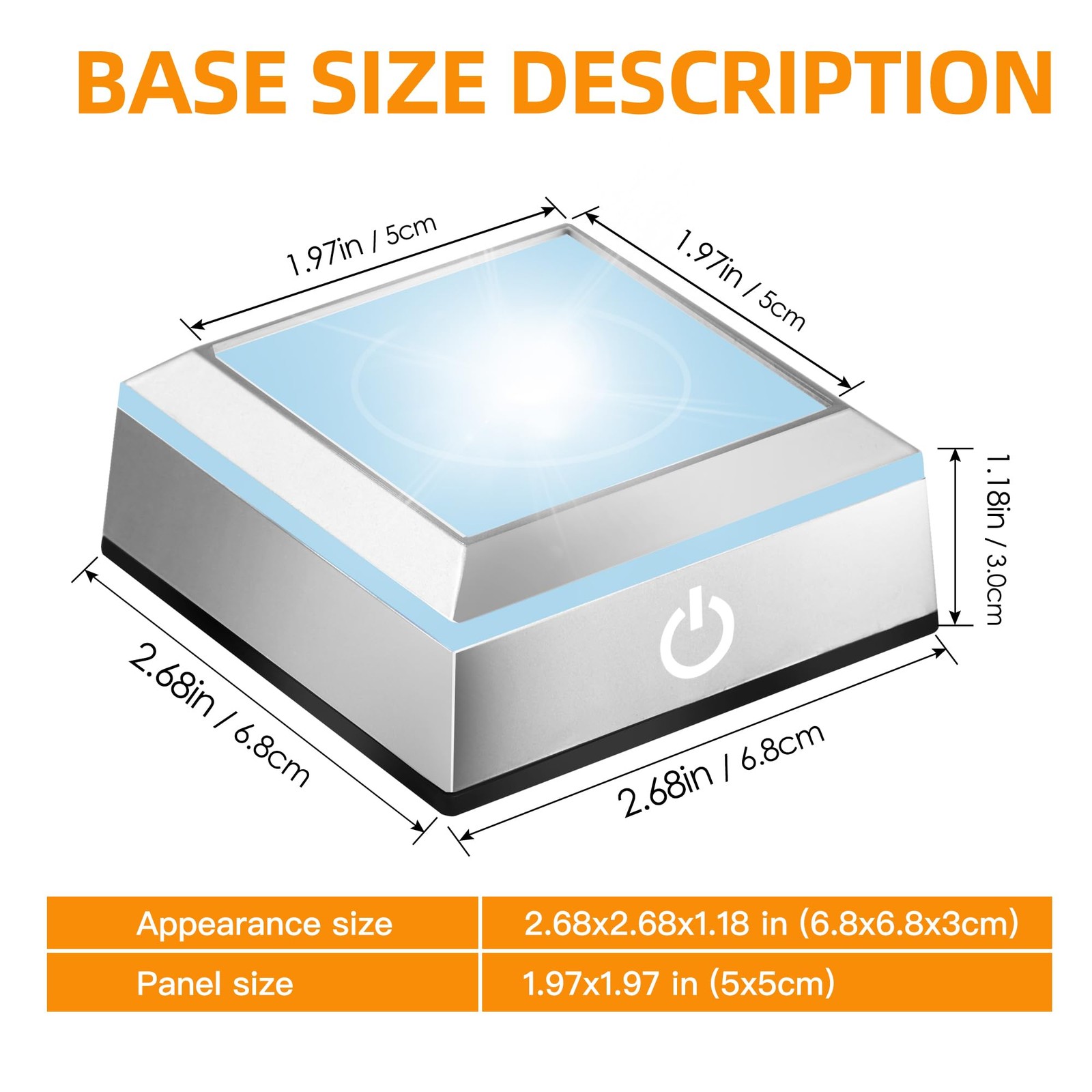 Light Base Non-Slip Square Display Stand In A Variety of Colors,Suitable for …