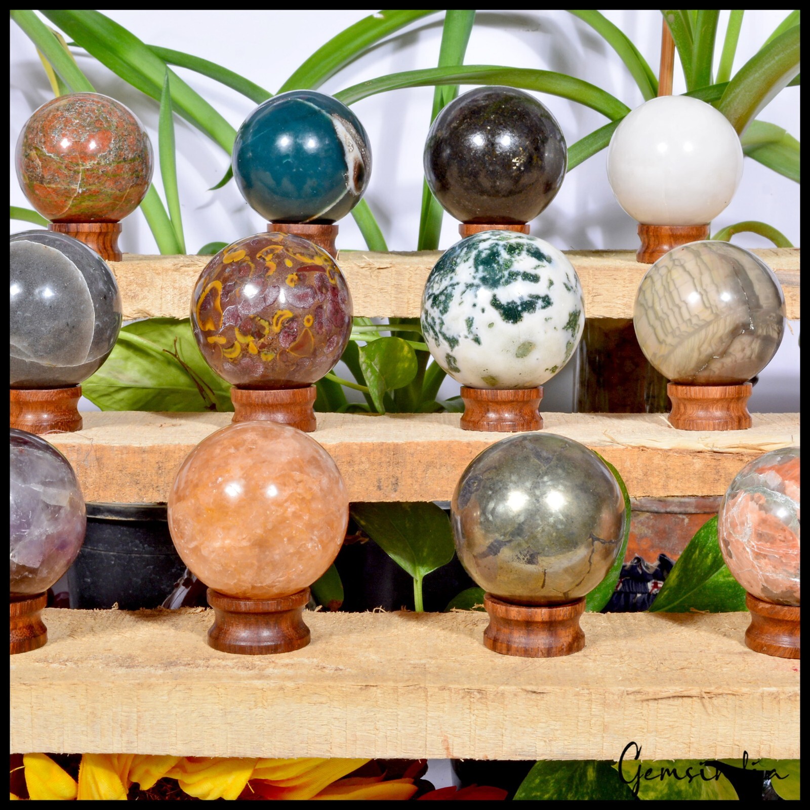 2.18 Kg Natural Untreated Multi Color Crystal Healing Mineral Huge Gems Spheres