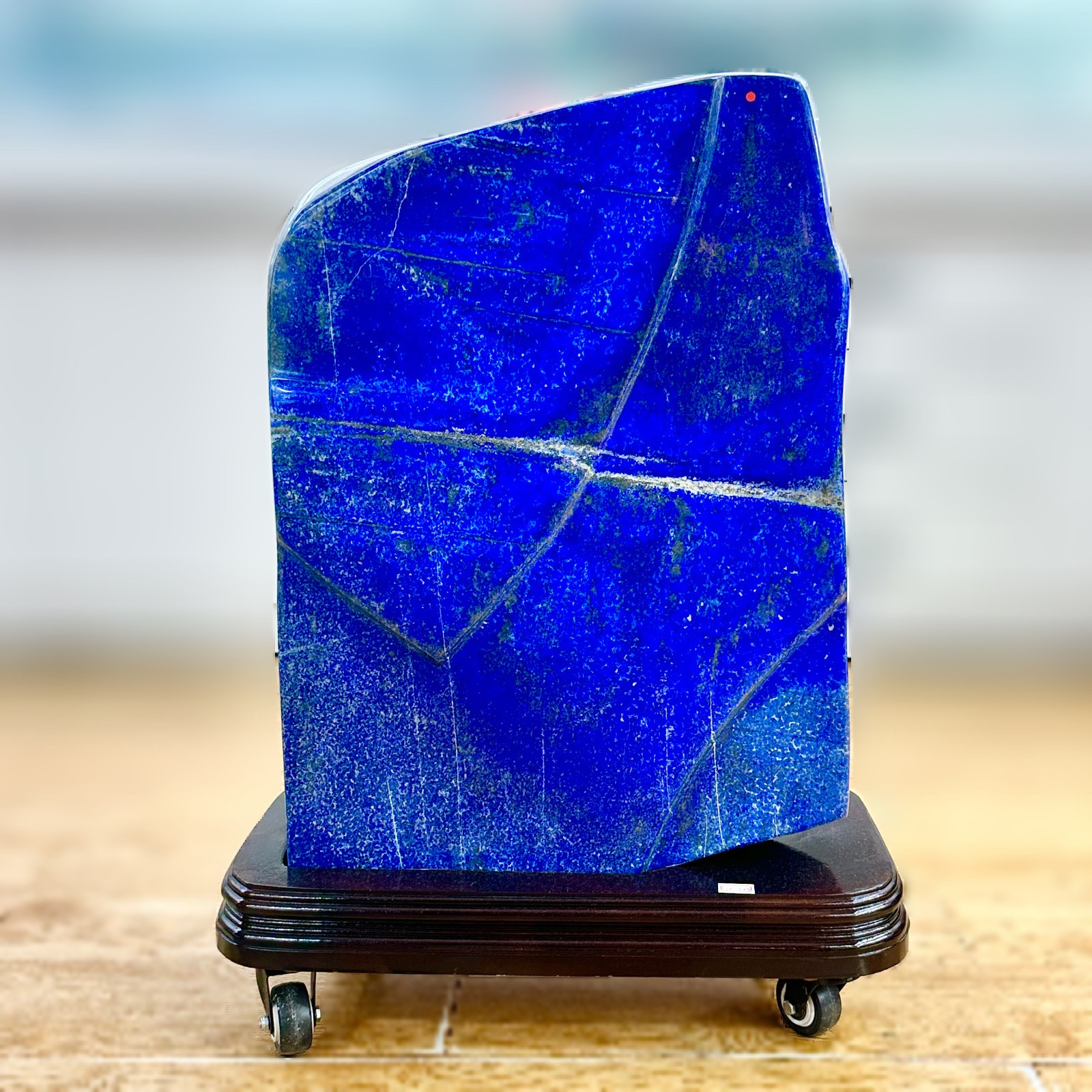 171LB TOP natural Lapis lazuli quartz Raw stone ornament crystal healing