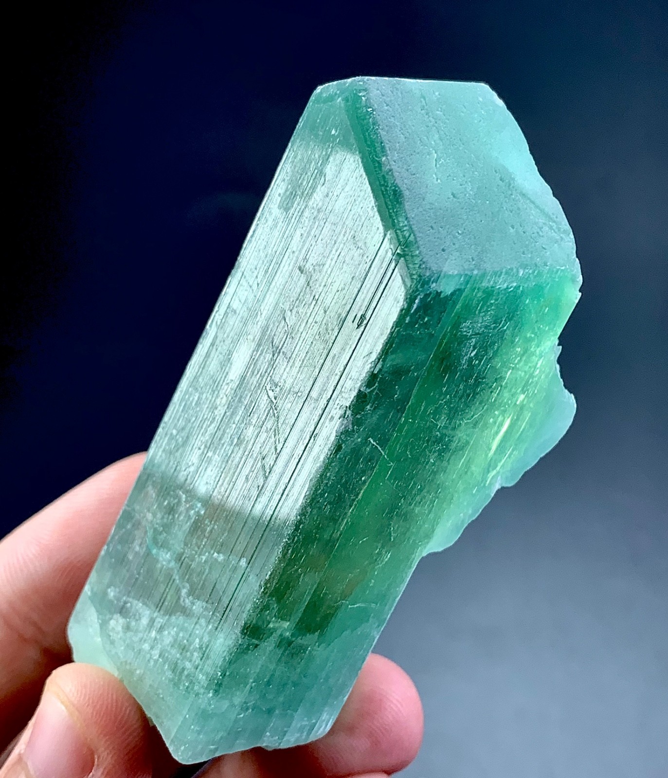 624 Carat Hiddenite Kunzite Crystal Specimen From Afghanistan