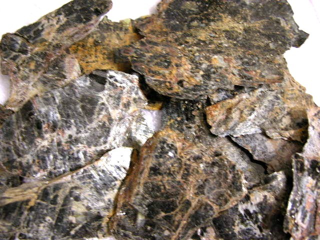 Biotite mica crystal red/tan tabular book form 1 pound lot 3-8 pieces 2-5 inch