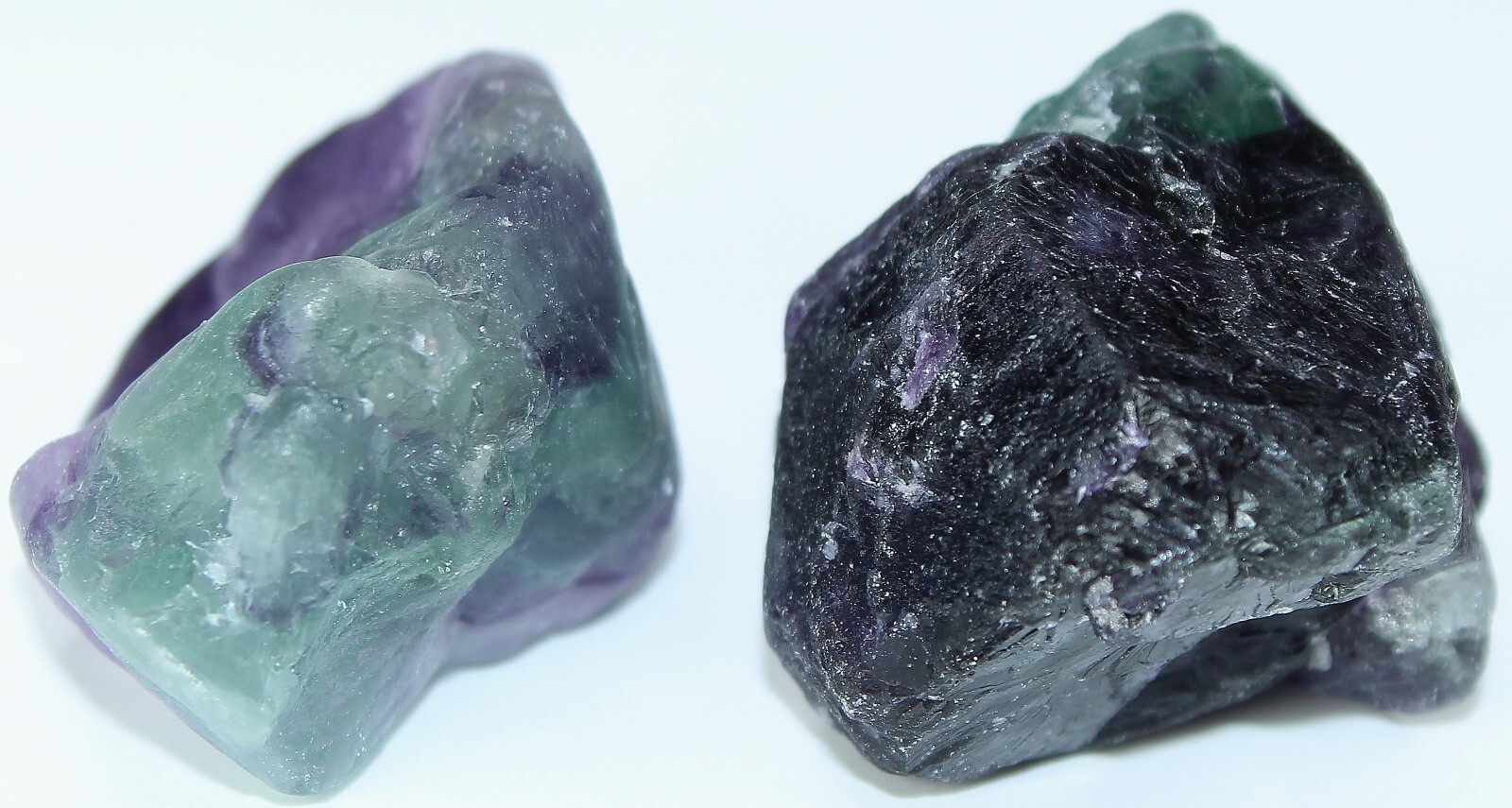 AAA Rough Mexican Rainbow Fluorite / 5 Pieces / 17.2 oz (487.61 gr) 2258