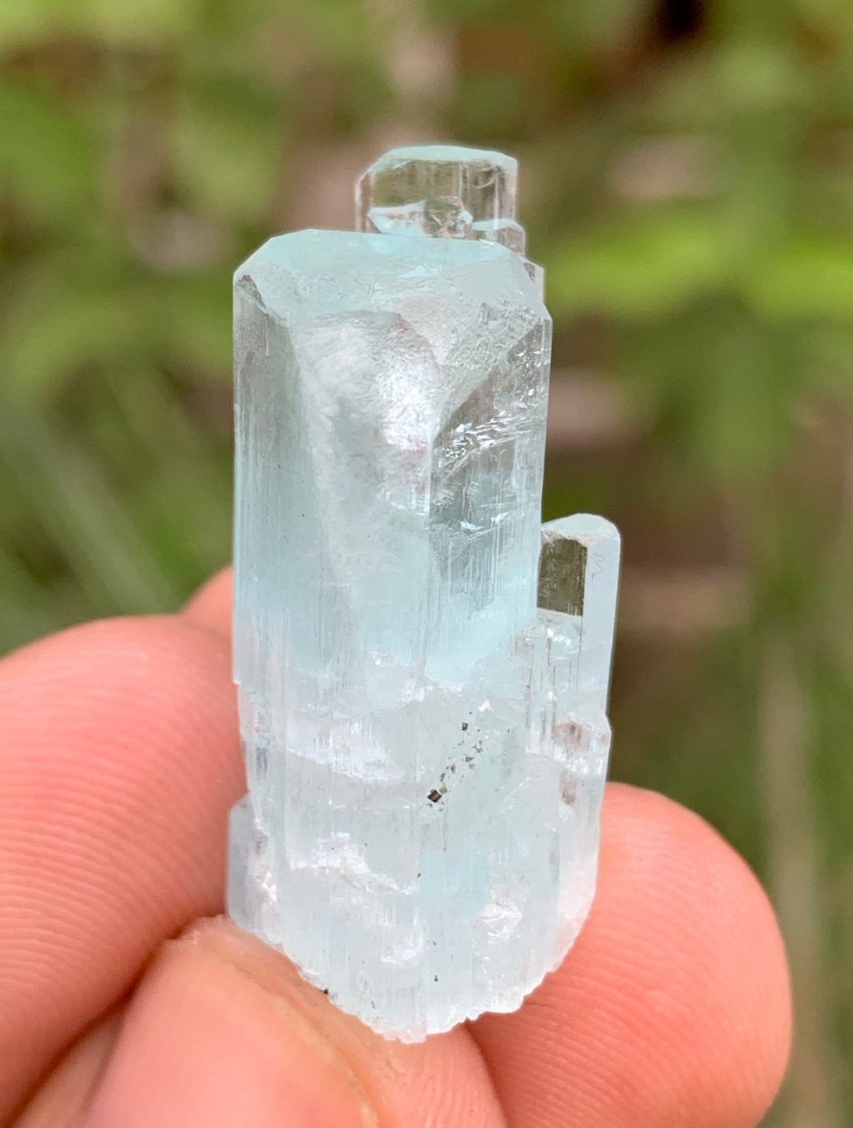 Sky Blue Aquamarine Crystal Specimen From Shigar Mine, Pakistan- 10 Grams