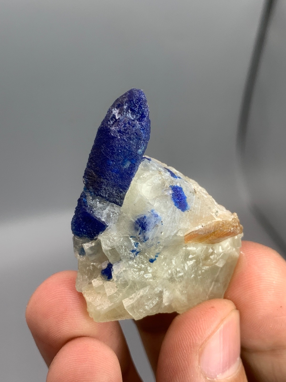 30g Afghanite Crystal on Matrix Badakhshan Afghanistan Mineral Specimen