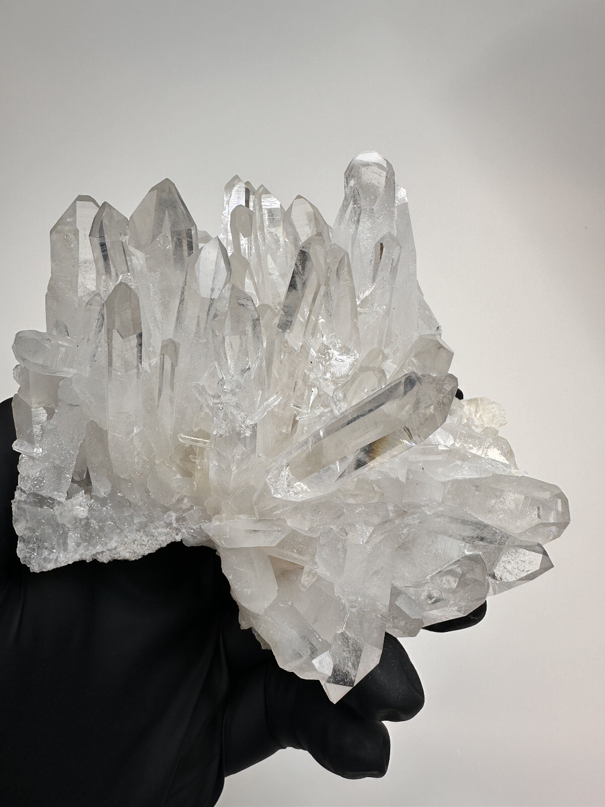 Incredible High Quality___Large Clear Arkansas Quartz Crystal Cluster