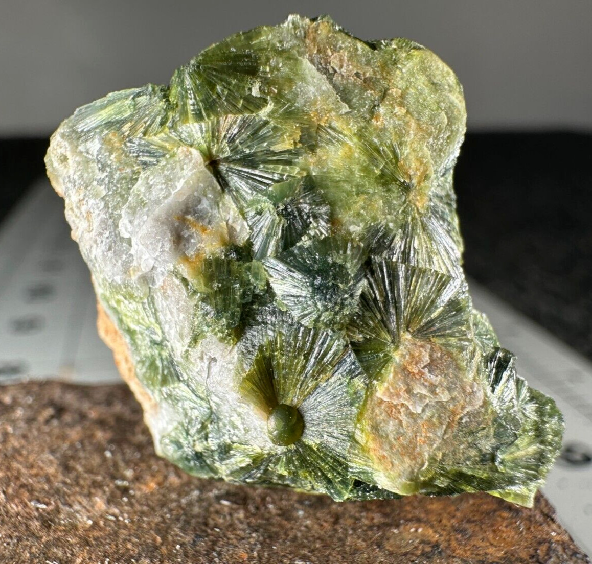 ➤ Natural 1-1/4″ LIGHT GREEN WAVELLITE CRYSTAL – Hot Springs Arkansas VIDEO➤814