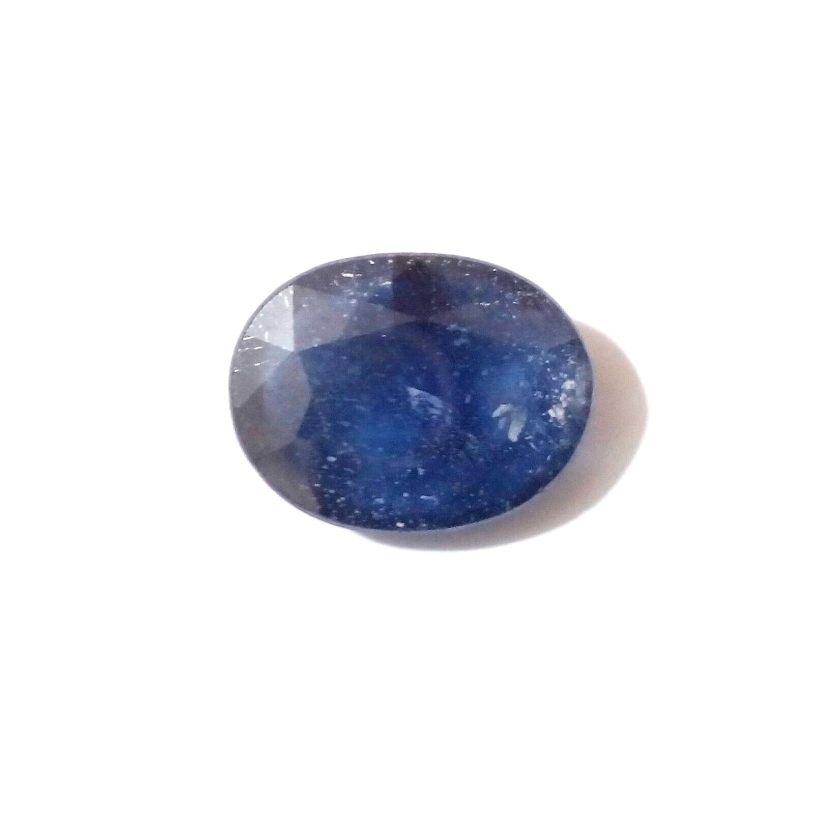 3.88 Ct Faceted Natural Blue Sapphire – Sparkling Beauty, Single Fine Gemstone