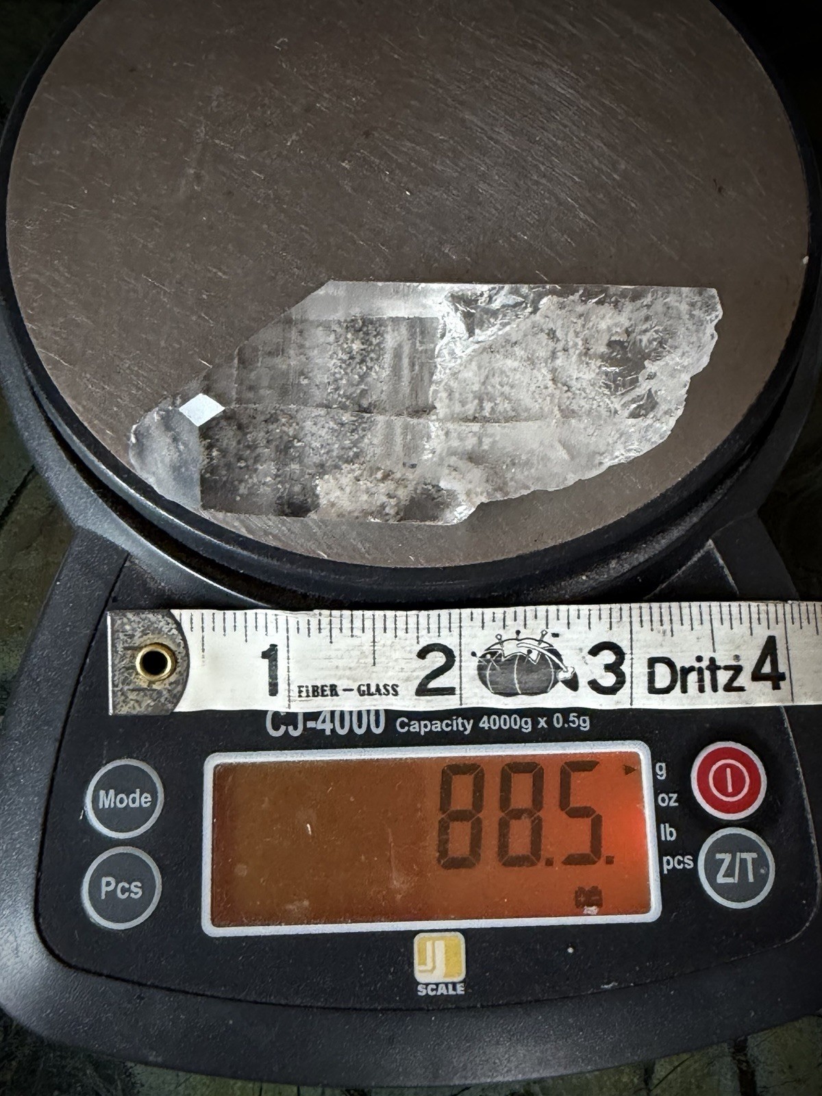 Inclusion Quartz Crystal Scenic Quartz Lemurian Quartz Window Quartz Brazil