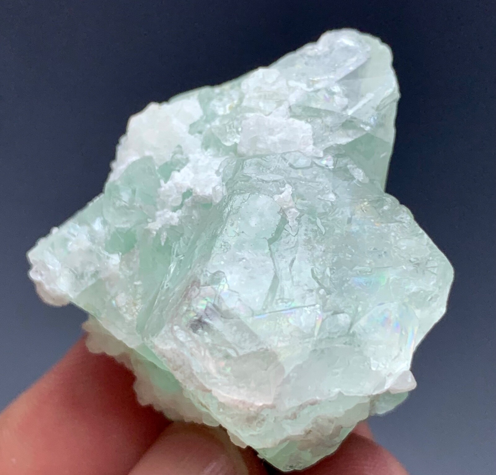 176 Cts Natural Fluorite Crystal Specimen from Pakistan.