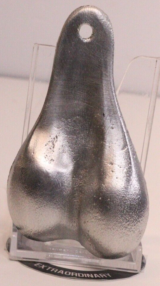 HAND POURED ALUMINUM Bull Nuts! Bolas De Toro! 4″ 3 Oz