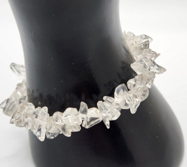 Clear Quartz Chip Bracelet – The Master Healer!