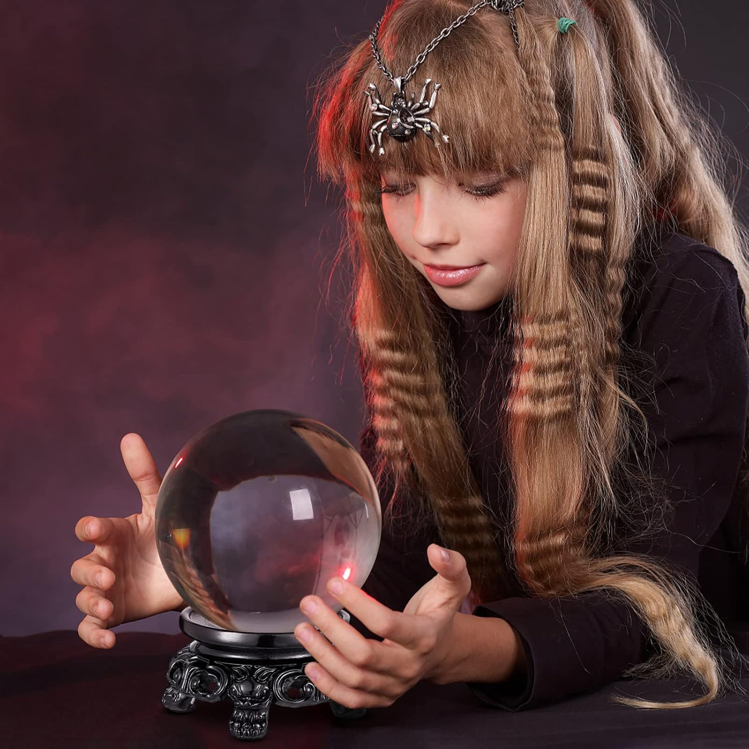 Wooden Stand for Crystal Sphere 1 Pc, 5X5X3Cm, Sphere Stand, Crystal Ball Stand,