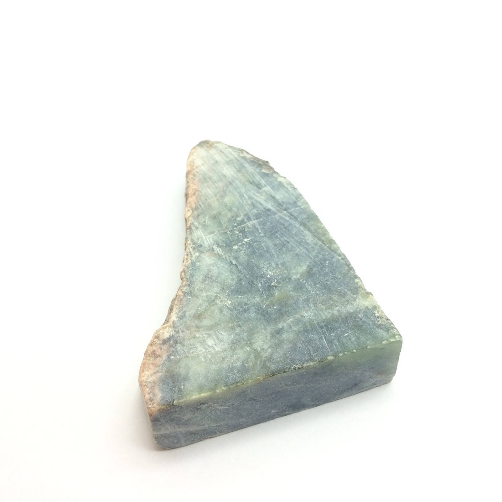 Siberian Jade Slab Green Nephrite Jade Lapidary Stone Sayan Mountain Siberia #22